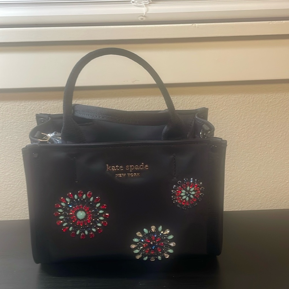 Kate Spade New York The Little Better Sam Mini Tote Fireworks Multi-color jewels